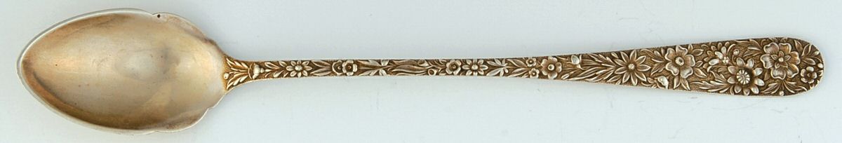 Repousse (Sterling, 1896, 925-1000) Drink Muddler Spoon by Kirk Stieff-1