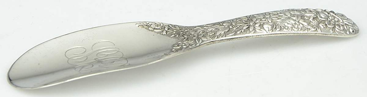 Repousse-Full Chased-Hand Chased Shoe Horn by Kirk Stieff-1
