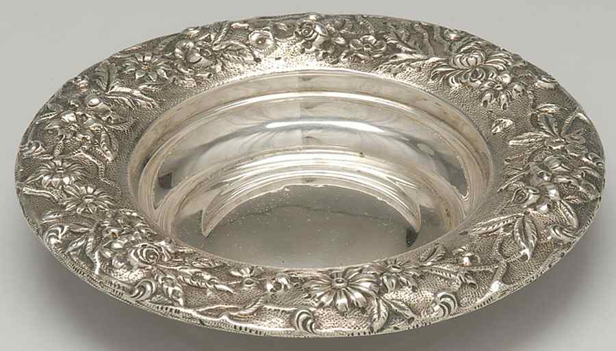 Repousse-Full Chased-Hand Chased Round Open Butter by Kirk Stieff-1