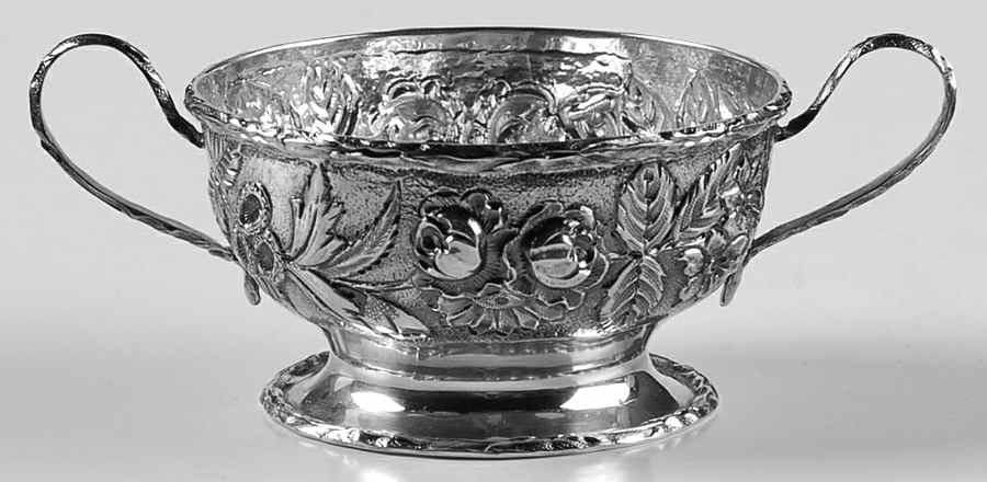 Repousse-Full Chased-Hand Chased Bouillon Cup by Kirk Stieff-1
