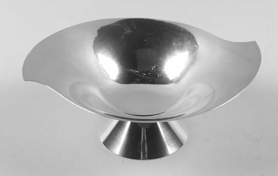 028 (Sterling, Hollowware) Short Sterling Compote by Kirk Stieff-1