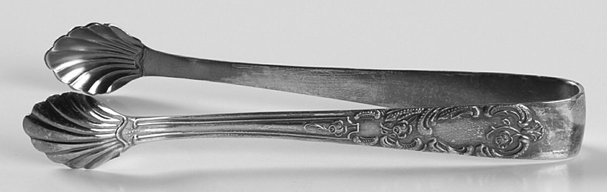 KTR3 (SILVERPLATE) Sugar Tongs by Hans Kortner-1