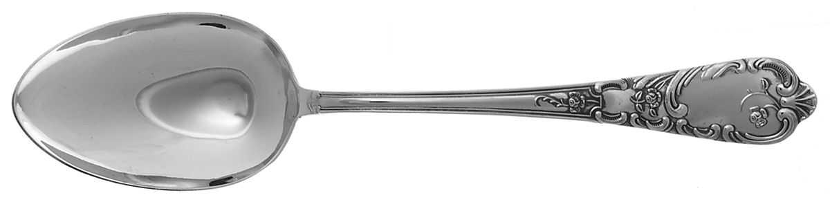 KTR3 (SILVERPLATE) Solid Serving Spoon by Hans Kortner-1