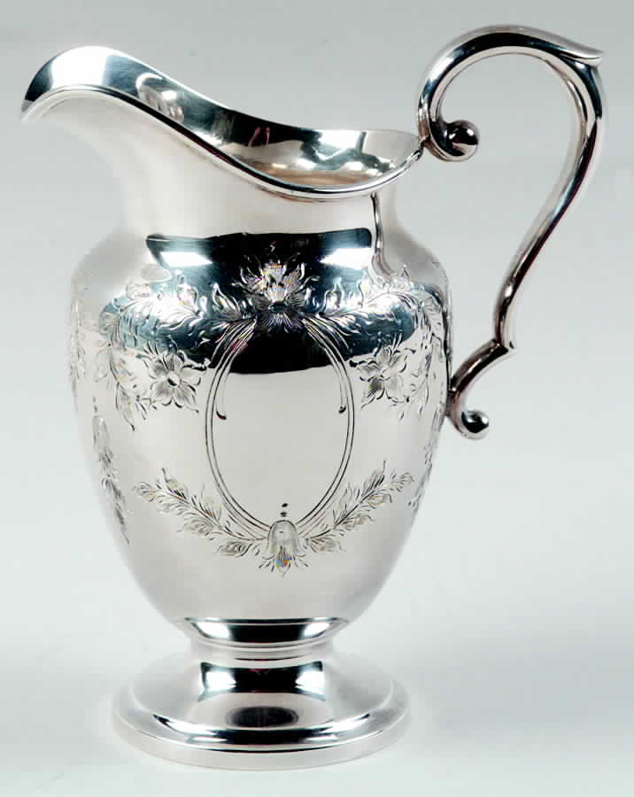 Primrose (Sterling, Hollowware) Creamer by Kirk Stieff-1