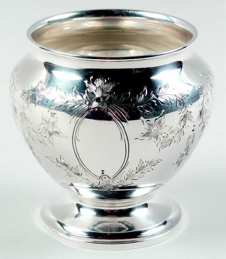 Primrose (Sterling, Hollowware) Waste Bowl by Kirk Stieff-1