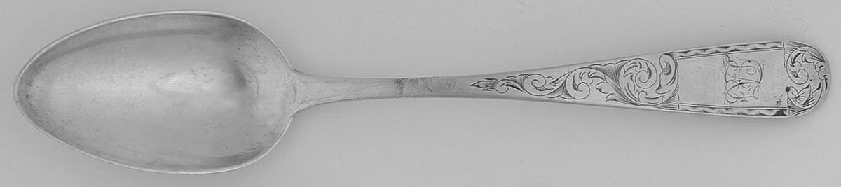 Mayflower (Coin) Tablespoon (Serving Spoon) by Kirk Stieff-1