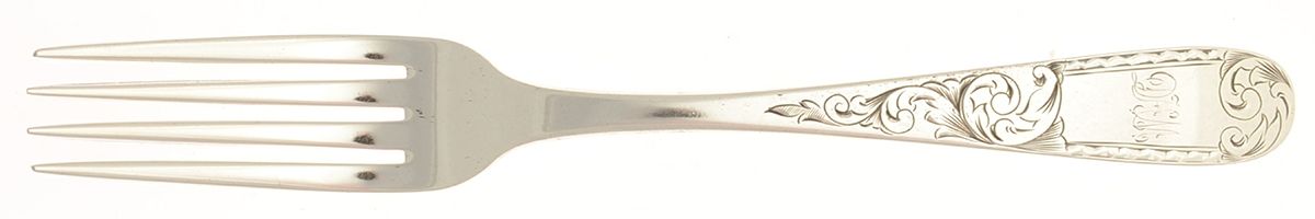 Mayflower (Coin) Fork by Kirk Stieff-1