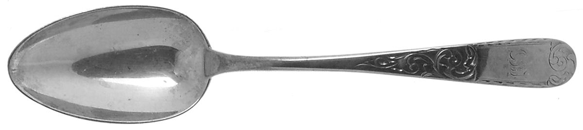 Mayflower (Coin) Tablespoon (Serving Spoon) by Kirk Stieff-1