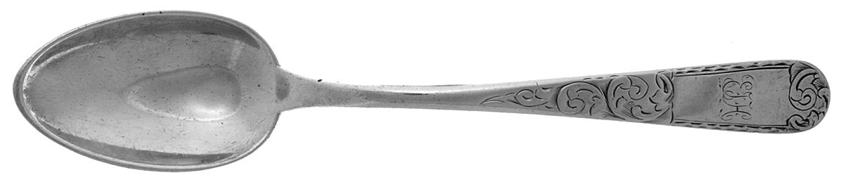 Mayflower (Coin) Dessert/Oval Soup Spoon by Kirk Stieff-1