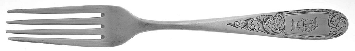 Mayflower (Coin) Fork by Kirk Stieff-1