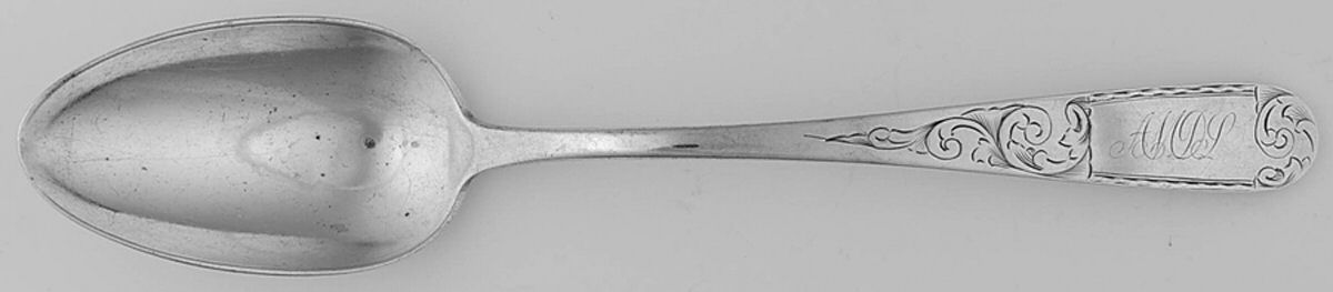 Mayflower (Coin) Tablespoon (Serving Spoon) by Kirk Stieff-1