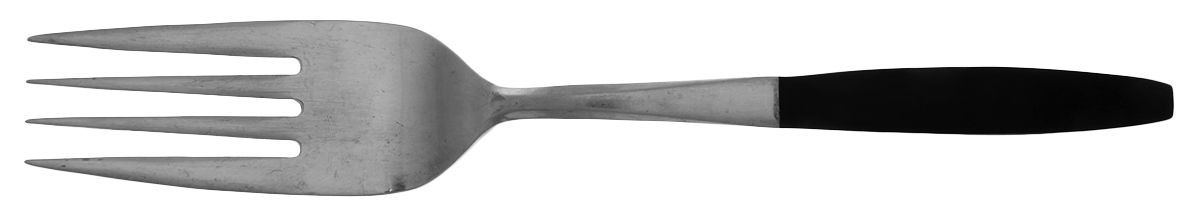 KGS2 (Stainless) Medium Solid Cold Meat Serving Fork by Kingston-1