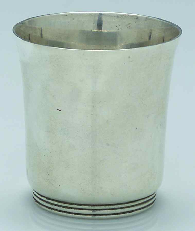 405 (Sterling, Hollowware) Sterling Shot Glass by Kirk Stieff-1
