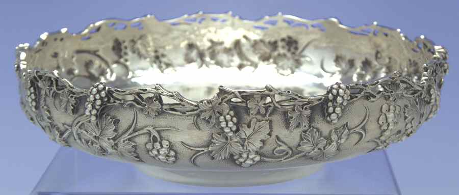 32 (Sterling, Hollowware) Pedestal Fruit Bowl by Kirk Stieff-1
