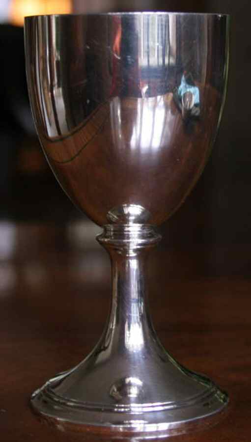 289 (Sterling, Hollowware) Sterling Wine Goblet by Kirk Stieff-1