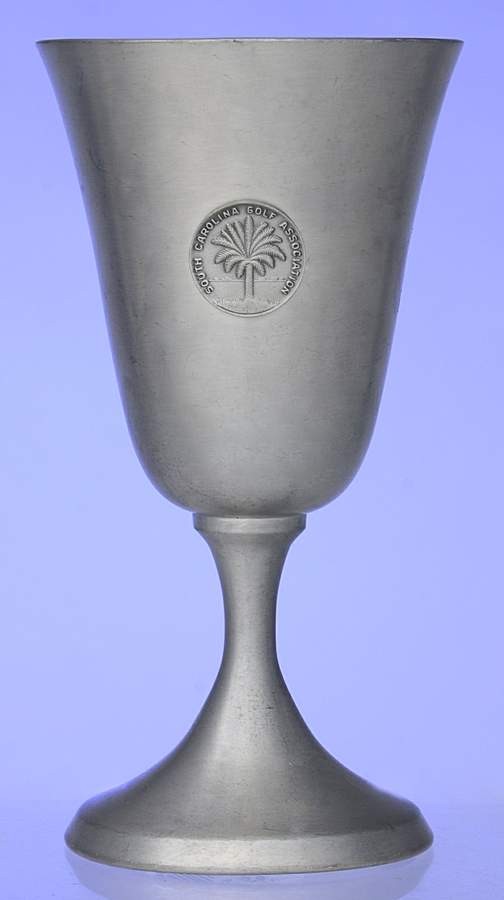 P104 (Pewter, Hollowware) Water Goblet by Kirk Stieff-1