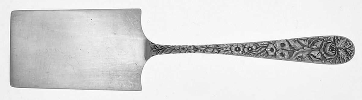 Repousse (Sterling, Coin, 1830) Solid Flat Server by Kirk Stieff-1
