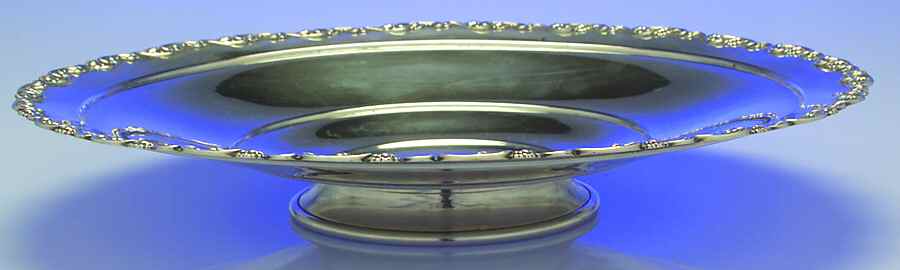2029 (Sterling, Hollowware) Sterling Cake Stand by Kirk Stieff-1