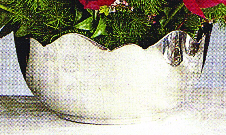 Capella (Pewter, Hollowware) Round Centerpiece by Kirk Stieff-1