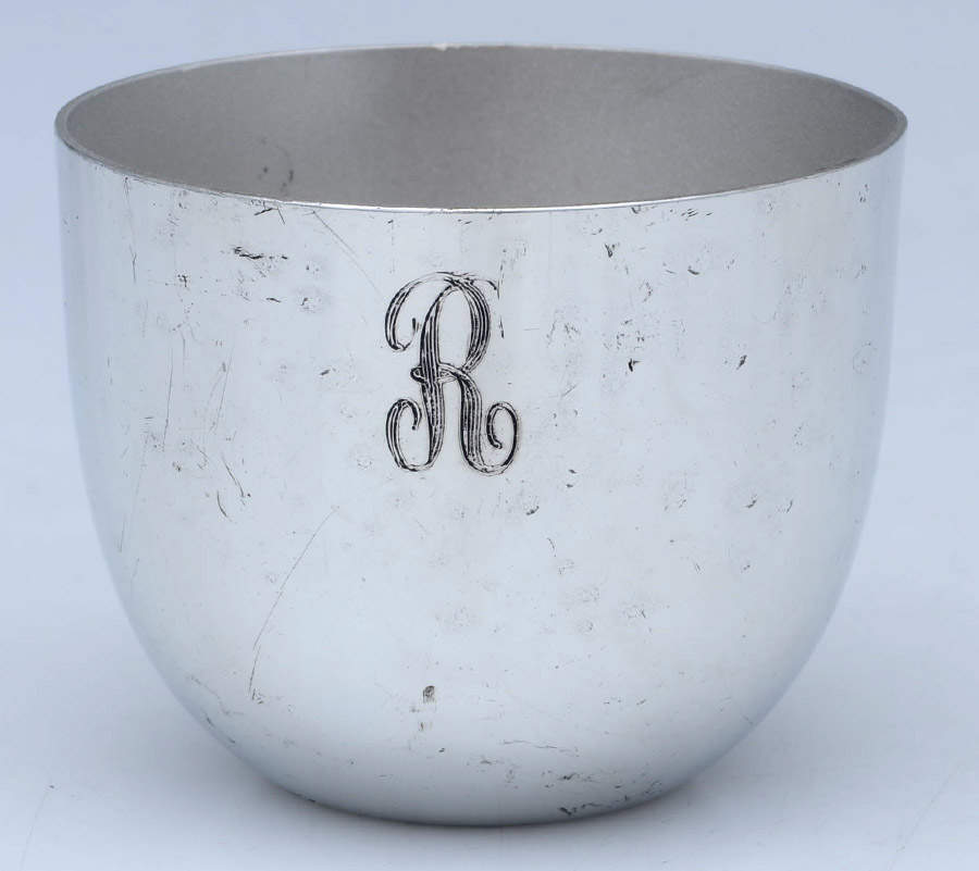 Jefferson Cup (Pewter, Hollowware) Monogrammed Jefferson Cup by Kirk Stieff-1