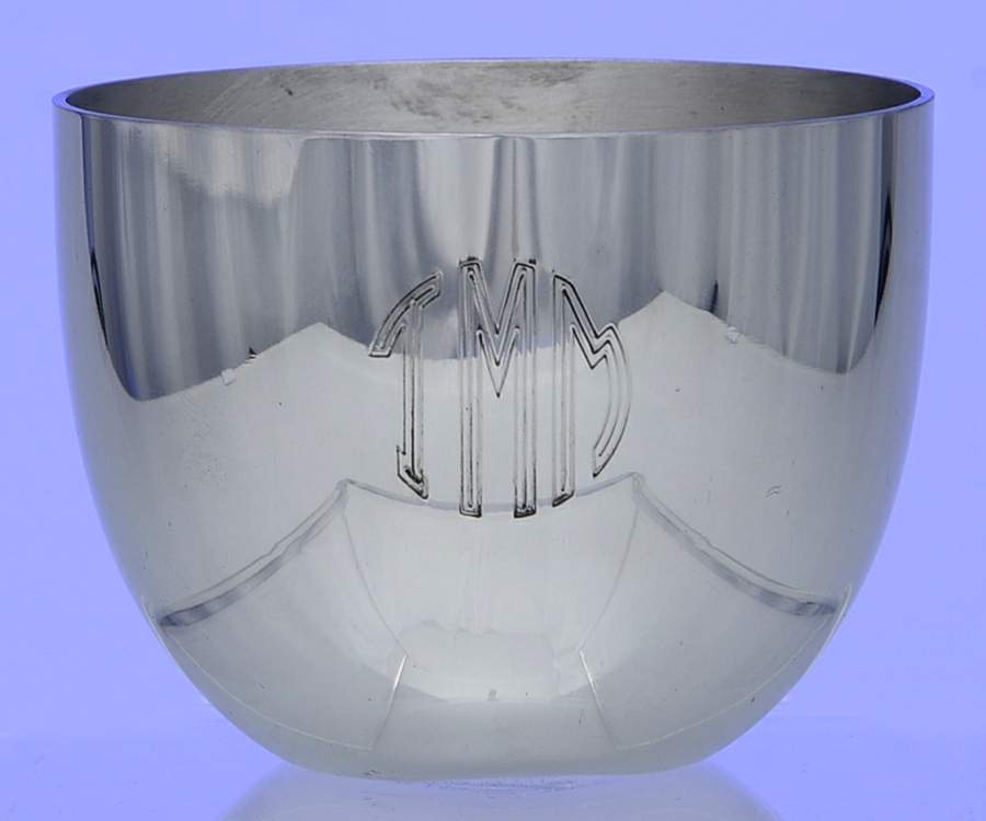 Jefferson Cup (Pewter, Hollowware) Monogrammed Jefferson Cup by Kirk Stieff-1