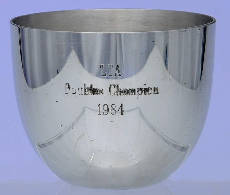 Jefferson Cup (Pewter, Hollowware) Monogrammed Jefferson Cup by Kirk Stieff-1