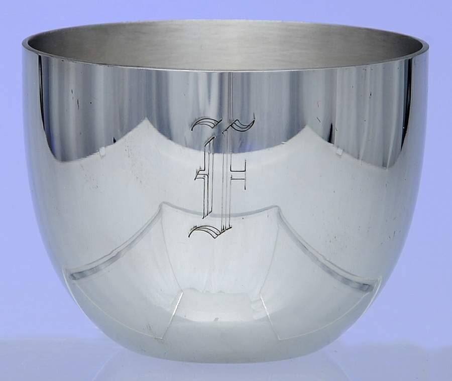 Jefferson Cup (Pewter, Hollowware) Monogrammed Jefferson Cup by Kirk Stieff-1