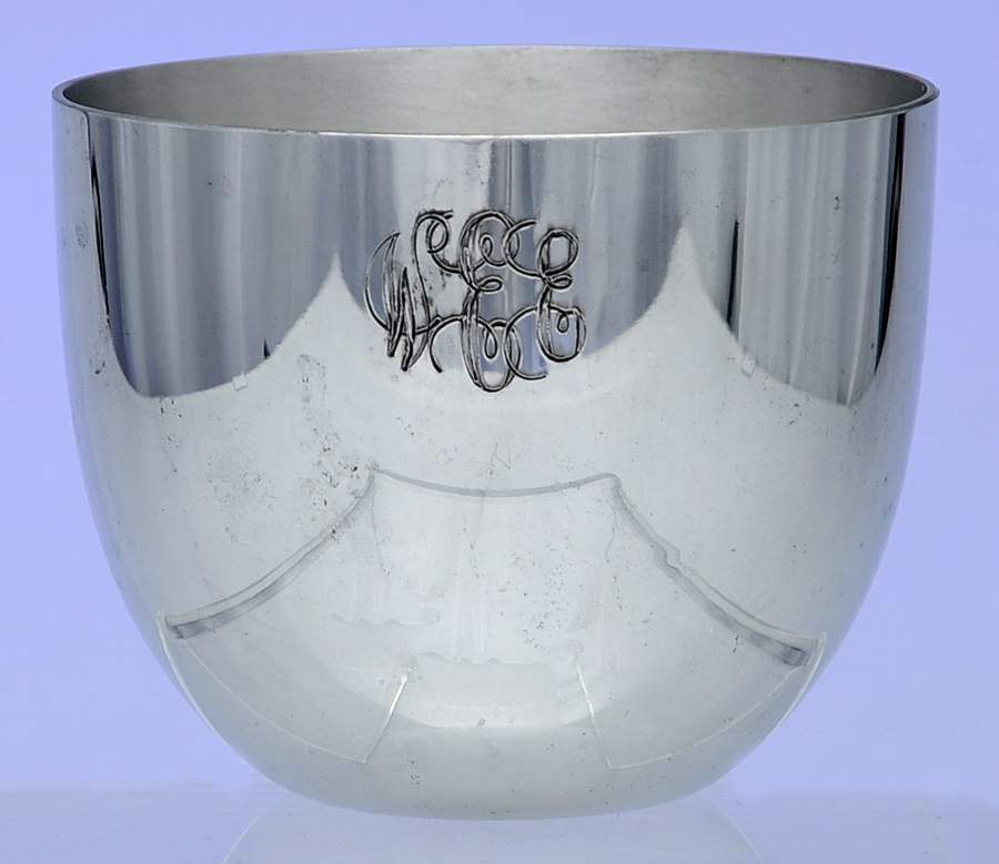 Jefferson Cup (Pewter, Hollowware) Monogrammed Jefferson Cup by Kirk Stieff-1