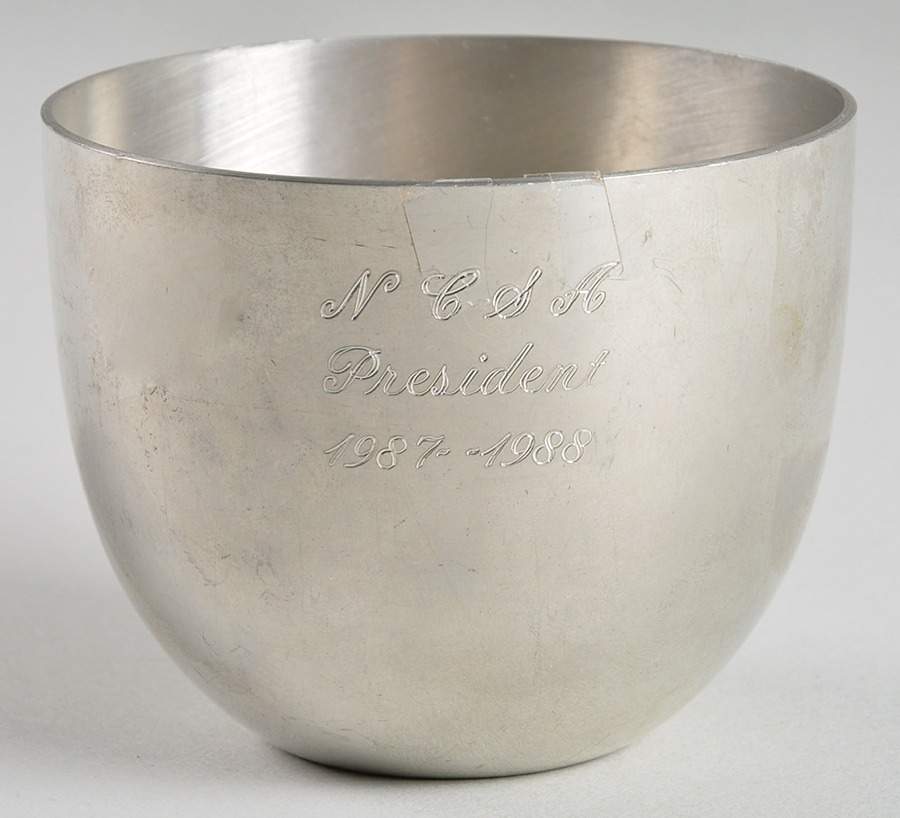 Jefferson Cup (Pewter, Hollowware) Monogrammed Jefferson Cup by Kirk Stieff-1