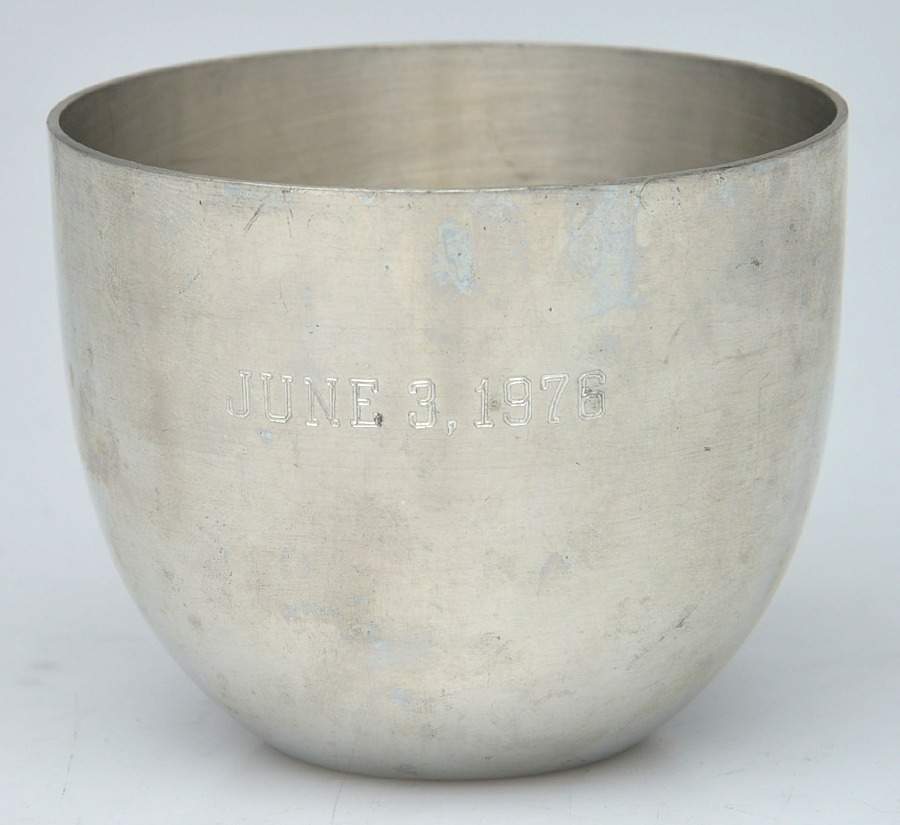 Jefferson Cup (Pewter, Hollowware) Monogrammed Jefferson Cup by Kirk Stieff-1