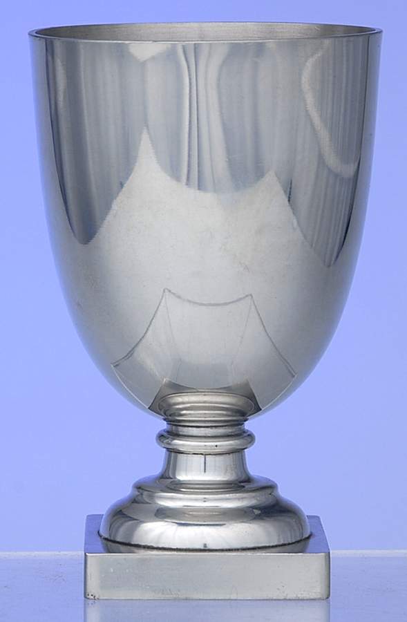 Jefferson Cup (Pewter, Hollowware) Jefferson Goblet by Kirk Stieff-1