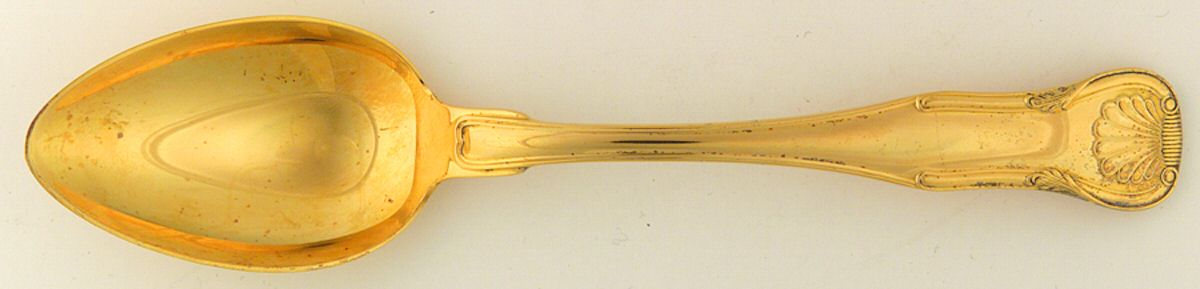 Golden King (Sterling, 1825) Dessert/Oval Soup Spoon by Kirk Stieff-1