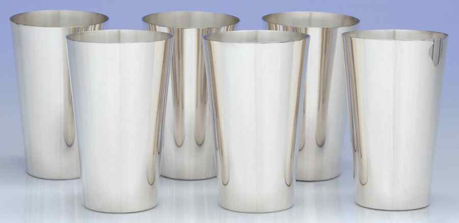0700 (Sterling, Hollowware) 12 Oz Tumbler - Set of 6 by Kirk Stieff-1