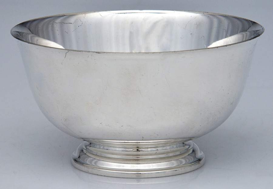 Paul Revere Bowl (Sterling, Hollowware) Sterling Paul Revere Bowl by Kirk Stieff-1