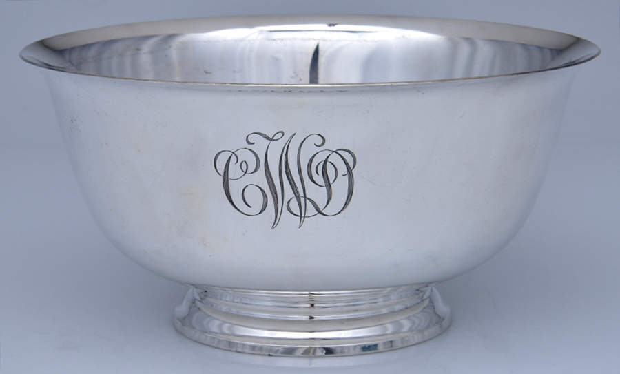 Paul Revere Bowl (Sterling, Hollowware) 9" Paul Revere Bowl by Kirk Stieff-1