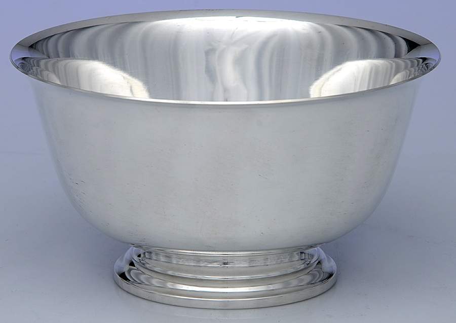 Paul Revere Bowl (Sterling, Hollowware) 6" Paul Revere  Bowl by Kirk Stieff-1