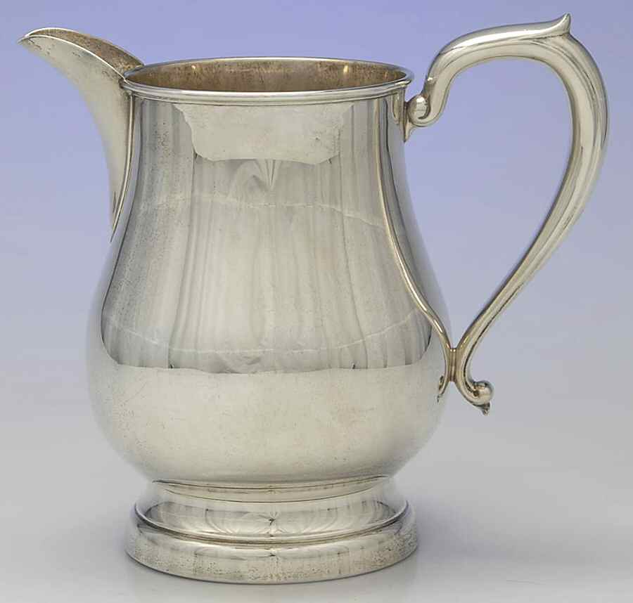 205 (Sterling, Hollowware) Footed Pitcher by Kirk Stieff-1