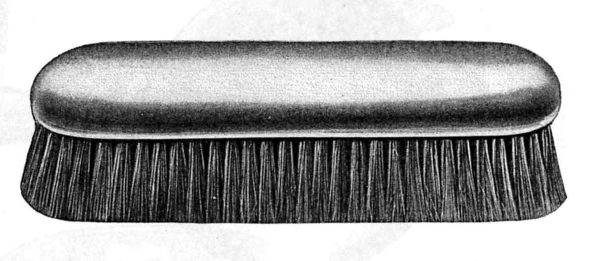 Clinton (Sterling, Hollowware) Clothes Brush by Kirk Stieff-1
