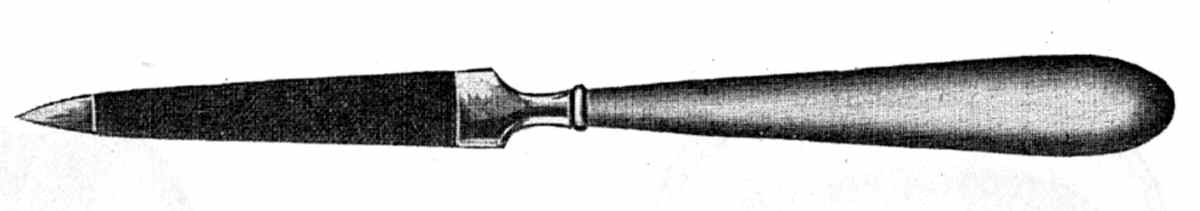 Clinton (Sterling, Hollowware) Hollow Handle Nail File by Kirk Stieff-1
