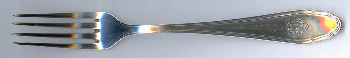 Chippendale (Sterling) Dessert Fork by Koch & Bergfeld-1