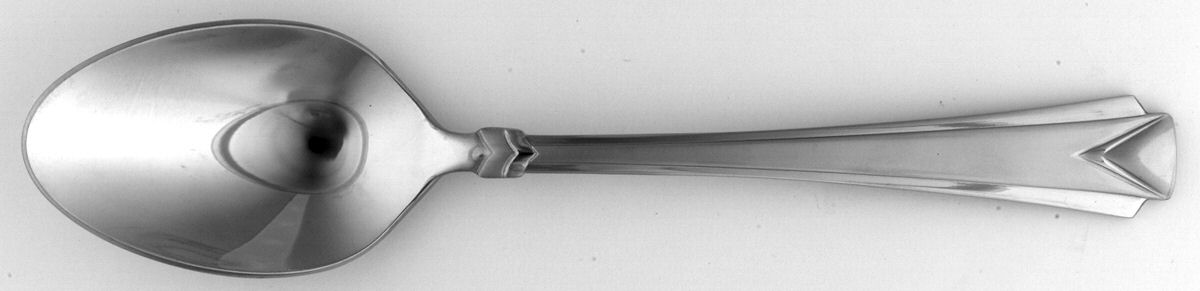 KCA7 (STAINLESS, GLOSSY&FROSTED) Place/Oval Soup Spoon by Karaca-1