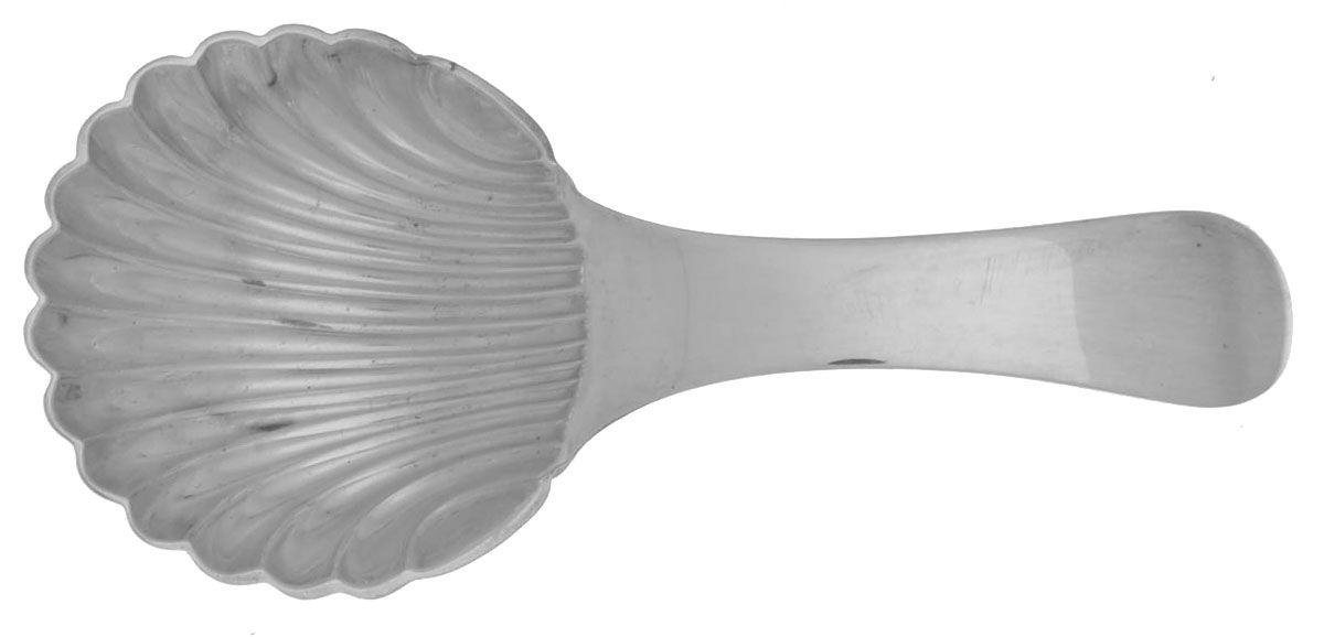 Silverplate Flatware Tea Caddy Spoon by Kirk Stieff-1