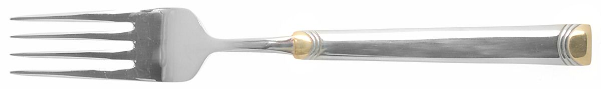 KCA12 (Stainless, Gold Accent) Fork by Karaca-1