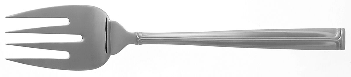 KCA17 (Stainless) Large Solid Cold Meat Serving Fork by Karaca-1