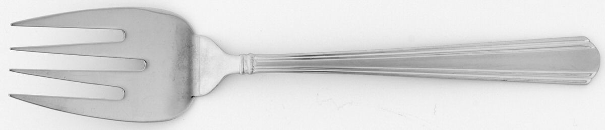 KCA19 (Stainless) Large Solid Cold Meat Serving Fork by Karaca-1