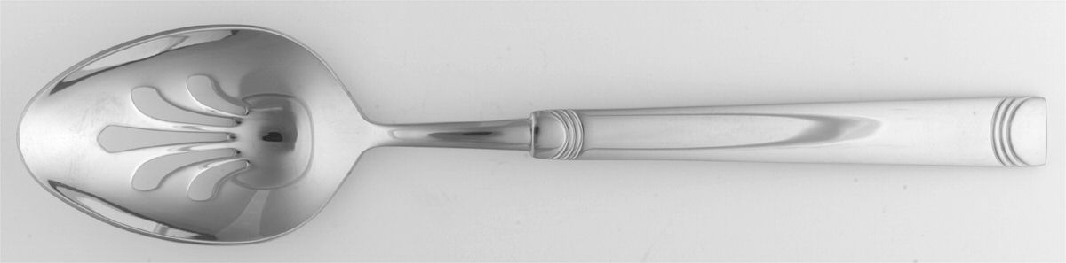 KCA12 (Stainless-Glossy) Pierced Tablespoon (Serving Spoon) by Karaca-1
