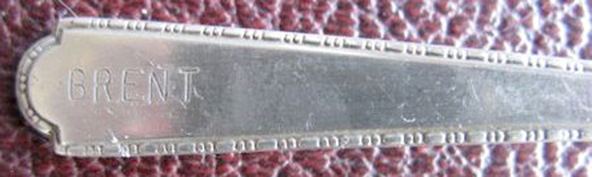 KEV3 (Sterling) Infant Feeding Spoon by Kent Silversmiths-1