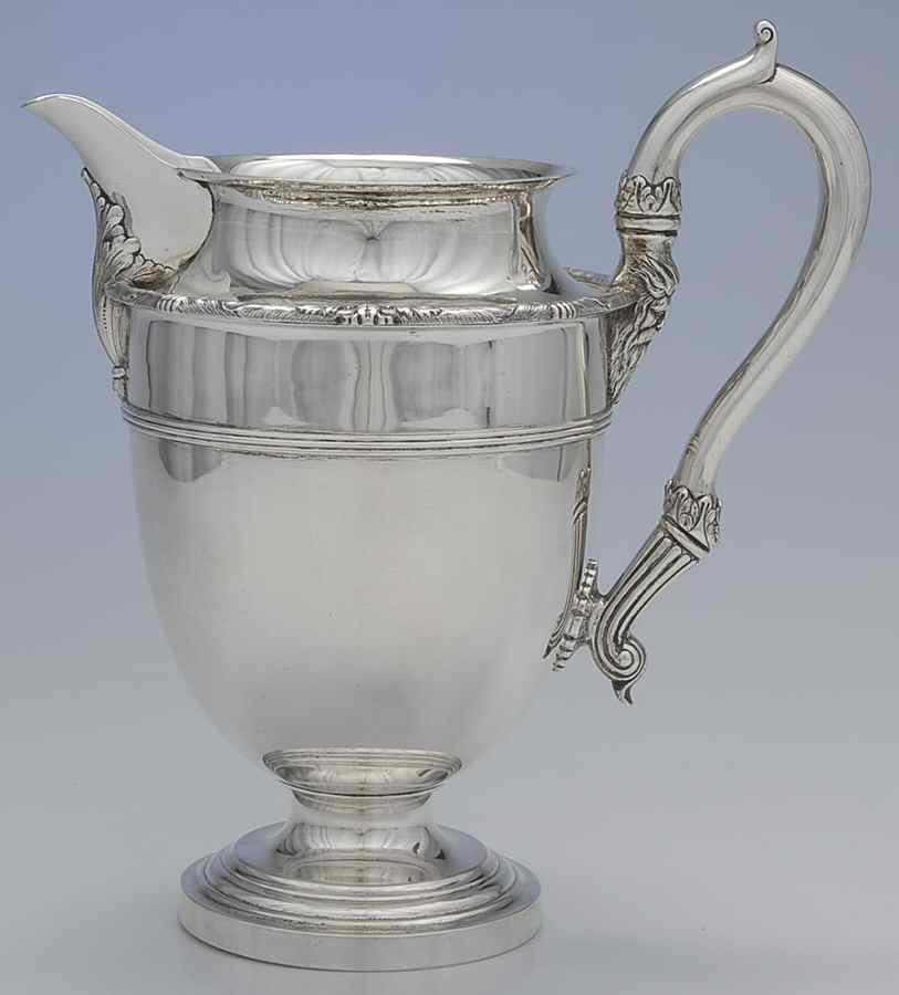 3613 (Sterling, Hollowware) 64 Oz Water Pitcher by Kirk Stieff-1