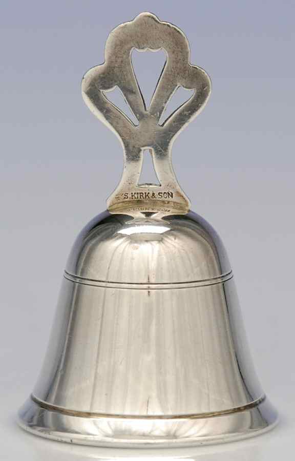 2 (Sterling, Hollowware) Bell by Kirk Stieff-1