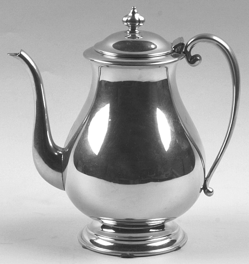 602 (Pewter, Hollowware) Tea Pot by Kirk Stieff-1